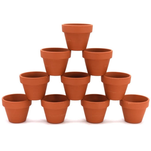 maceta terracota mini 2,4x2 20ud 3405002 EFCO CENTROARTESANO