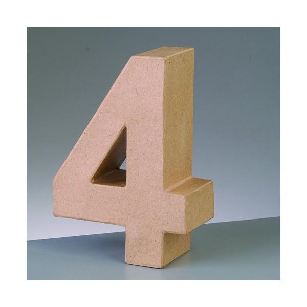 numero 4 10x3 cm 2631004 EFCO CENTROARTESANO