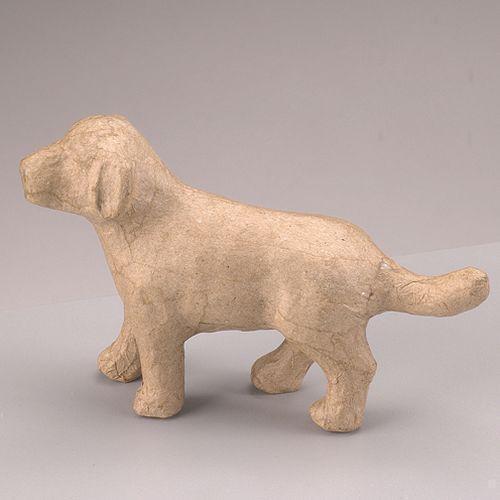 Papel mache 2631669 perro 14,5x4x9 EFCO CENTROARTESANO