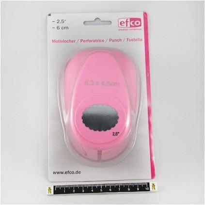 Perforadora ovalo feston efco 6.3x4.6cm 1796032 XXL EFCO CENTROARTESANO