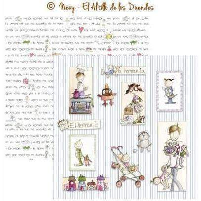 El altillo de los duendes papel scrap la ilusion de la espera LIE006 EL ALTILLO DE LOS DUENDES CENTROARTESANO