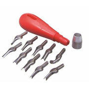 Essdee Juego 10 cuchilla y mando para linoleo L105 ESSDEE CENTROARTESANO