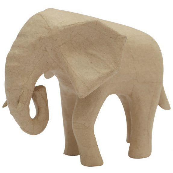 Décopatch papier mâché figurine SA213c Éléphant d'Afrique