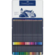faber castell caja metal blanca 48 lapices goldfaber FABER CASTELL CENTROARTESANO