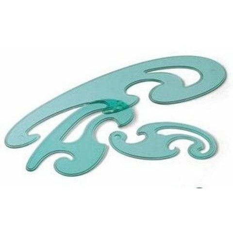 Faber Castell reglas juego 3 curvas