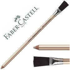 PENCIL ERASER WITH BRUSH Faber Castell 185800