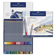 faber castell caja metal blanca 48 lapices acuarelables goldfaber aqua FABER CASTELL Oferta CENTROARTESANO