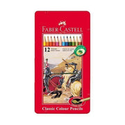 faber castell caja metal roja 12 lapices FABER CASTELL Oferta CENTROARTESANO
