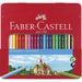 faber castell caja metal roja 24 lapices FABER CASTELL Oferta CENTROARTESANO