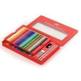 faber castell caja metal roja 48 lapices FABER CASTELL Oferta CENTROARTESANO