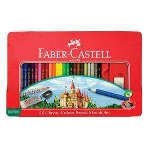 faber castell caja metal roja 48 lapices FABER CASTELL Oferta CENTROARTESANO