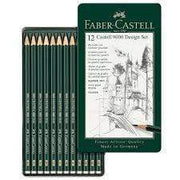 Faber castell caja metal verde Lapices grafito 12 119064 5B/5H FABER CASTELL Oferta CENTROARTESANO