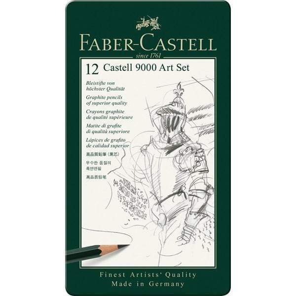 Faber castell caja metal verde Lapices grafito 12 119065 FABER CASTELL Oferta CENTROARTESANO