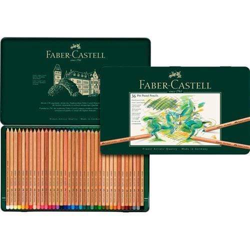 Faber castell caja metal verde Lapices pastel 36 col  112136 FABER CASTELL Oferta CENTROARTESANO