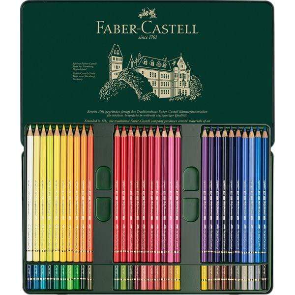 Faber castell caja metal verde Lapices pastel 60 110060 FABER CASTELL Oferta CENTROARTESANO