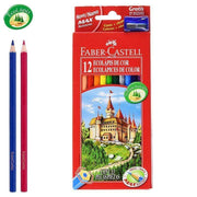 Faber castell caja roja lapiceros 12 colores FABER CASTELL Oferta CENTROARTESANO