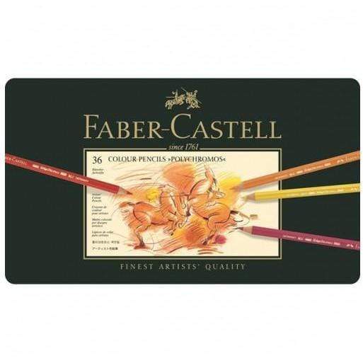Faber castell caja verde polychr lapiceros 36 colores FABER CASTELL Oferta CENTROARTESANO