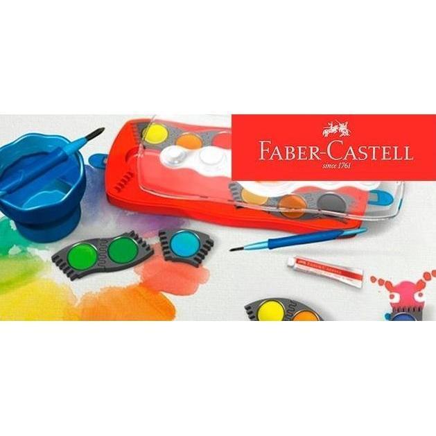 Faber castell estuche acuarelas conector 24 colores 125029 FABER CASTELL Oferta CENTROARTESANO