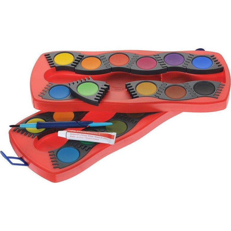 Faber castell estuche acuarelas conector 24 colores 125029 FABER CASTELL Oferta CENTROARTESANO