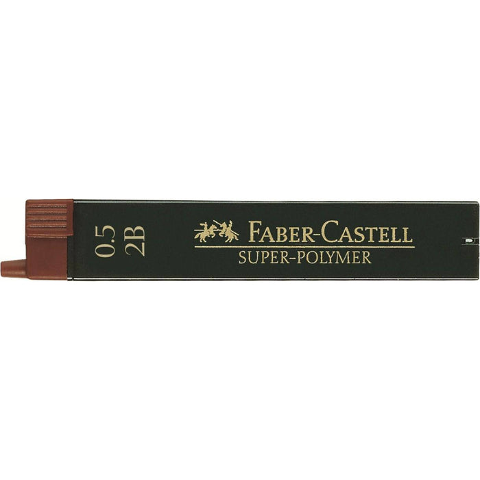 Faber castell recambio portaminas 0.5mm 2B