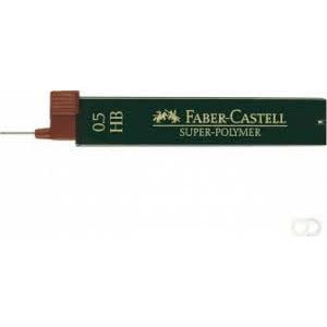 Faber castell recambio portaminas 0.5mm HB