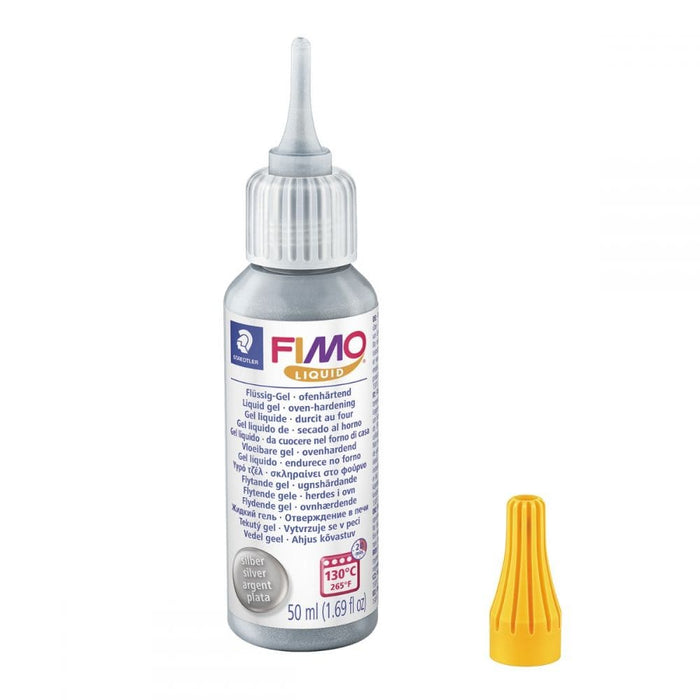 Fimo gel liquido de seecado al horno 50ml 805081 plata FIMO CENTROARTESANO