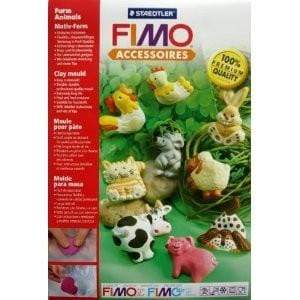 Fimo moldes para masa 874201 Animales de Granja FIMO CENTROARTESANO