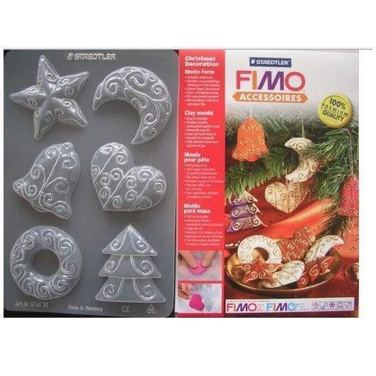 Fimo moldes para masa 874235 Decoraciones navidad FIMO CENTROARTESANO