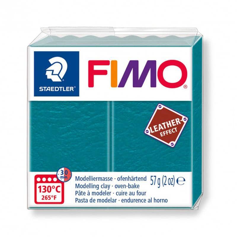 Fimo 56g effect Leather nº369 laguna FIMO Oferta CENTROARTESANO