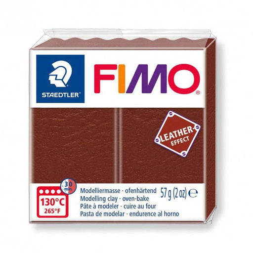 Fimo 56g effect Leather nº779 Nuez FIMO Oferta CENTROARTESANO