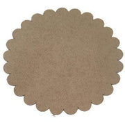 Fitaller placas DM redondas festoneadas FITALLER 25cm CENTROARTESANO