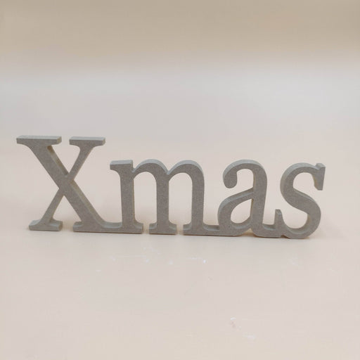 Fitaller Frase XMAS Dm 1cm de espesor 25cm largo FITALLER CENTROARTESANO