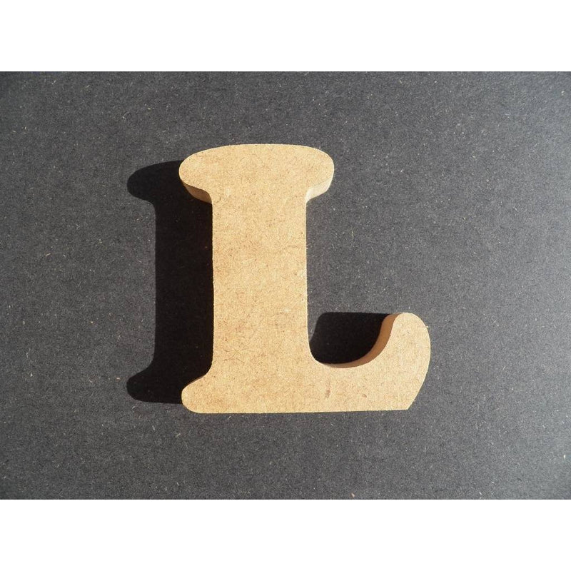 Fitaller letra cooper DM 10cm L FITALLER CENTROARTESANO