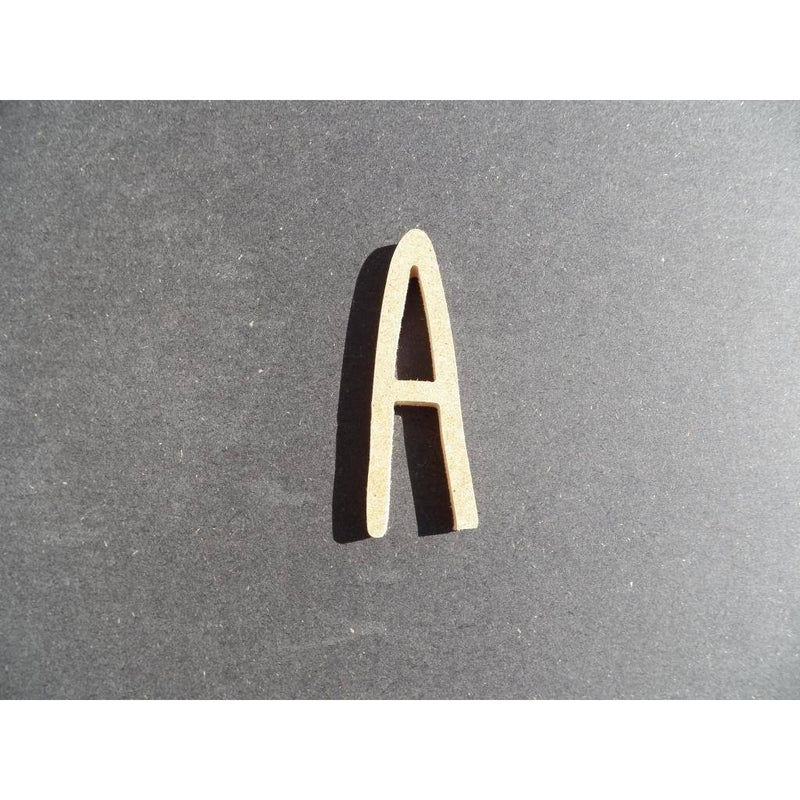 Fitaller letra manuscrita DM 10cm A FITALLER CENTROARTESANO