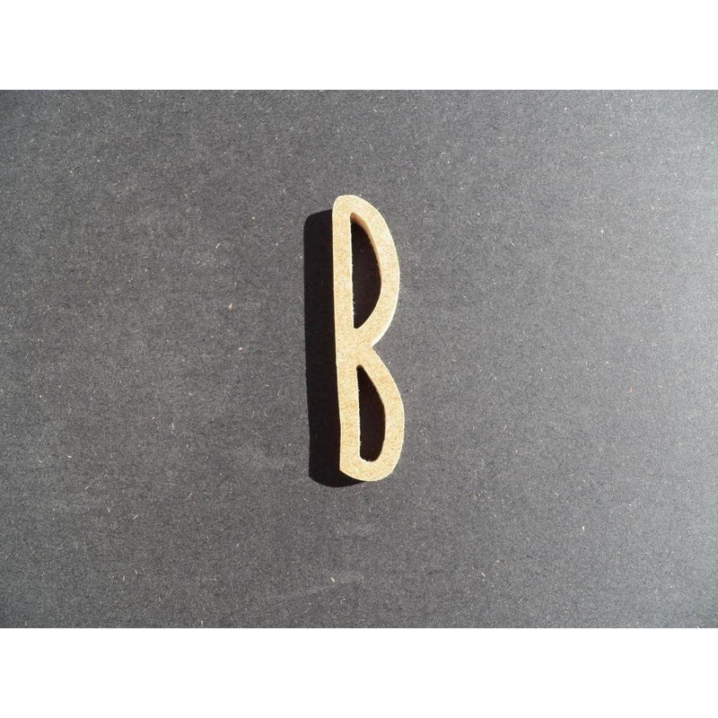 Fitaller letra manuscrita DM 10cm B FITALLER CENTROARTESANO