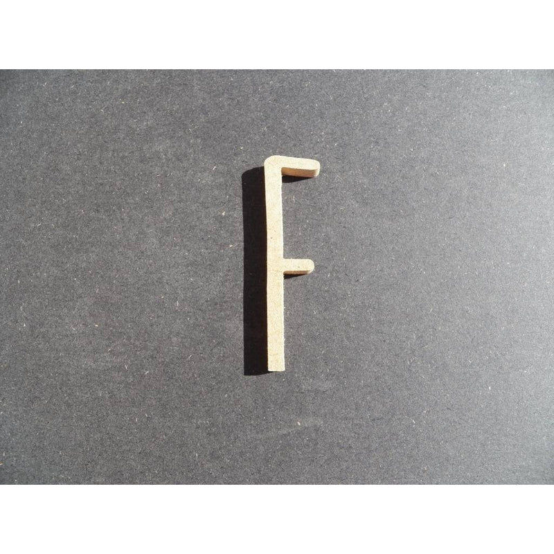 Fitaller letra manuscrita DM 10cm F FITALLER CENTROARTESANO