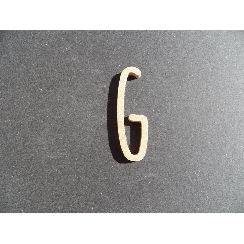 Fitaller letra manuscrita DM 10cm G FITALLER CENTROARTESANO