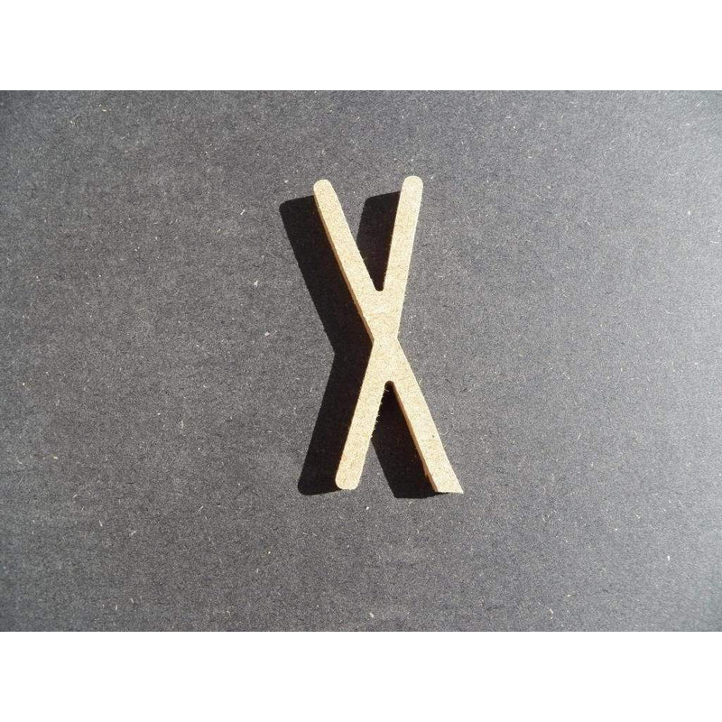 Fitaller letra manuscrita DM 10cm X FITALLER CENTROARTESANO