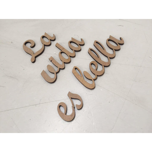 Fitaller letras DM adhesivas 8cm alto mayusculas FITALLER CENTROARTESANO