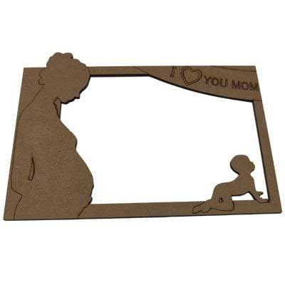 Fitaller marco fotos DM 9x12 embarazada+bebe FITALLER CENTROARTESANO