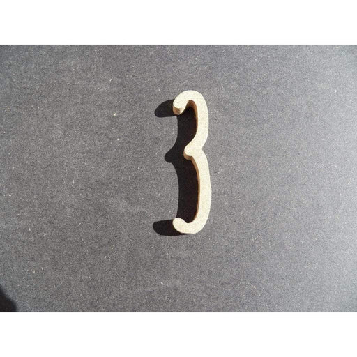 Fitaller numero manuscrita DM 10cm 3 FITALLER CENTROARTESANO