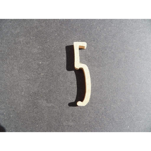 Fitaller numero manuscrita DM 10cm 5 FITALLER CENTROARTESANO