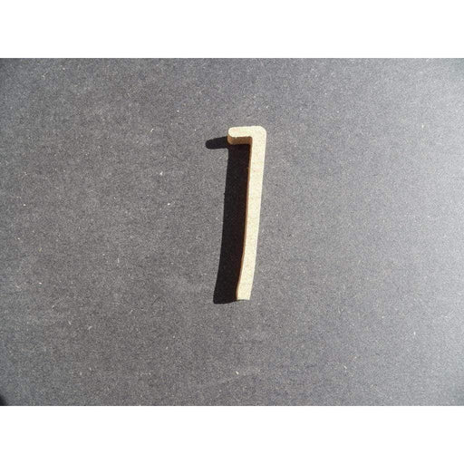 Fitaller numero manuscrita DM 10cm 7 FITALLER CENTROARTESANO