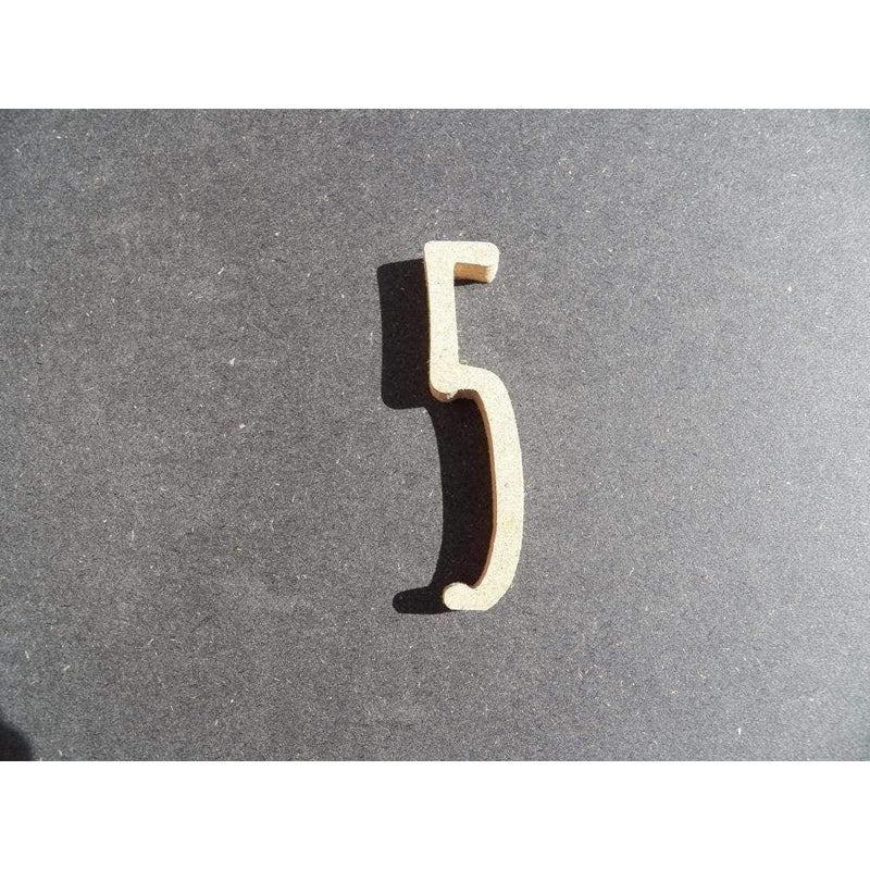 Fitaller numero manuscrita DM 19cm 5 FITALLER CENTROARTESANO