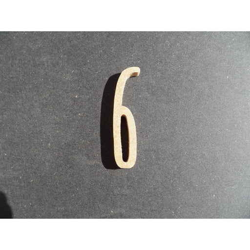 Fitaller numero manuscrita DM 19cm 6 FITALLER CENTROARTESANO