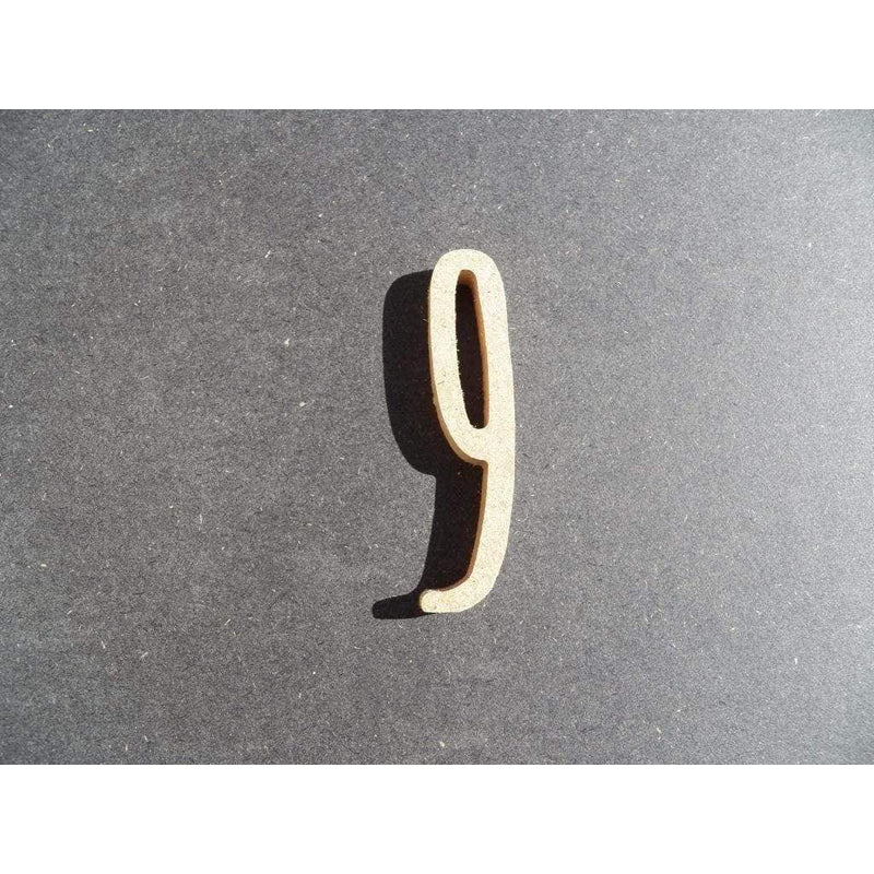 Fitaller numero manuscrita DM 19cm 9 FITALLER CENTROARTESANO