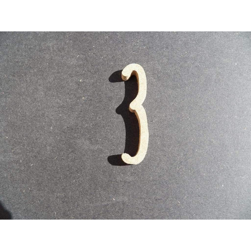 Fitaller numero manuscrita DM 7cm 3 FITALLER CENTROARTESANO