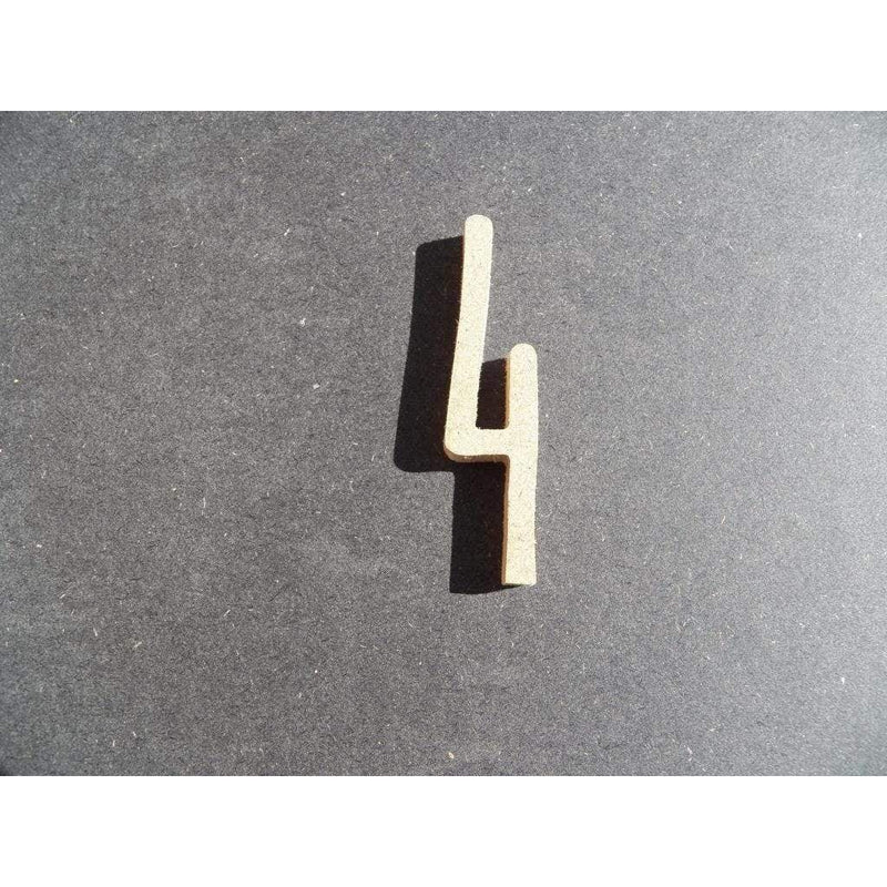 Fitaller numero manuscrita DM 7cm 4 FITALLER CENTROARTESANO