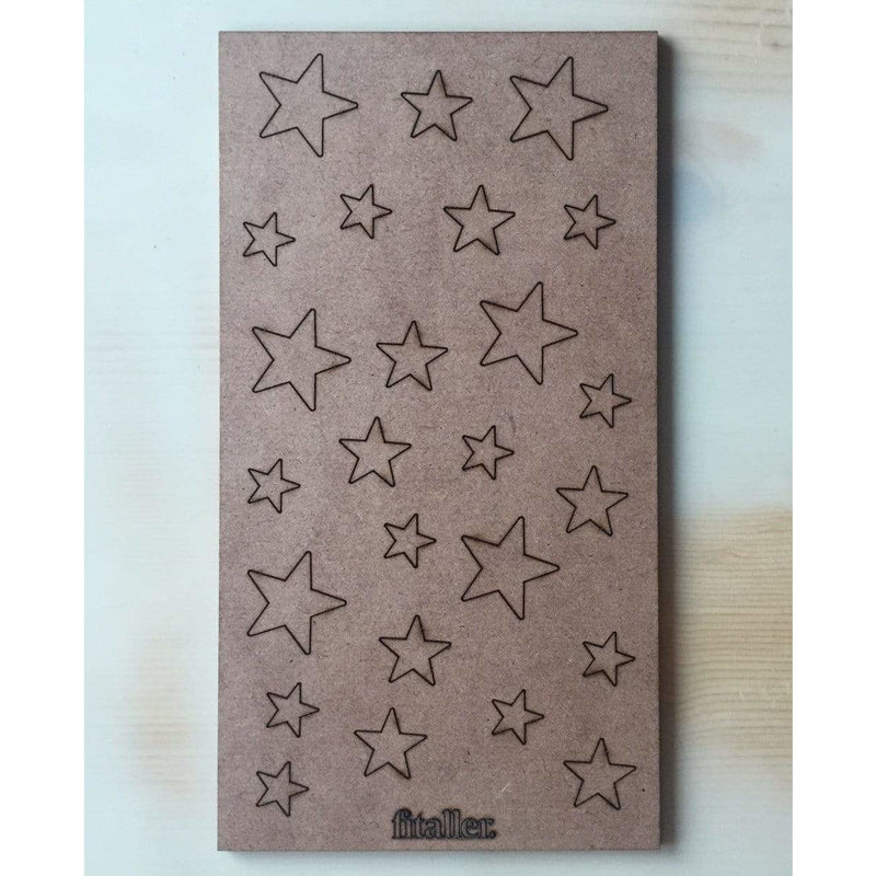 Fitaller silueta DM mini estrellas FITALLER CENTROARTESANO