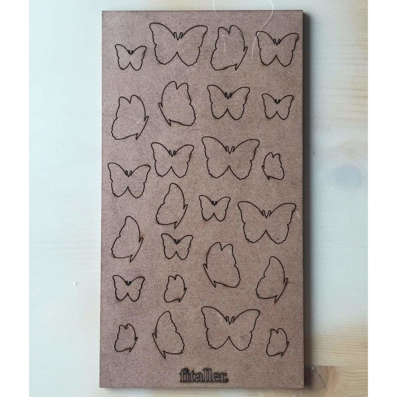 Fitaller silueta DM mini mariposas FITALLER CENTROARTESANO